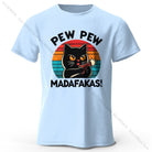 Cute Hand-Drawn Cat T-Shirt -