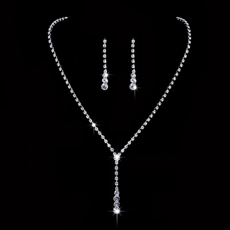 Women's Necklace Earring Set -