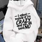 Woman Printed (Crazy) Hoodie -