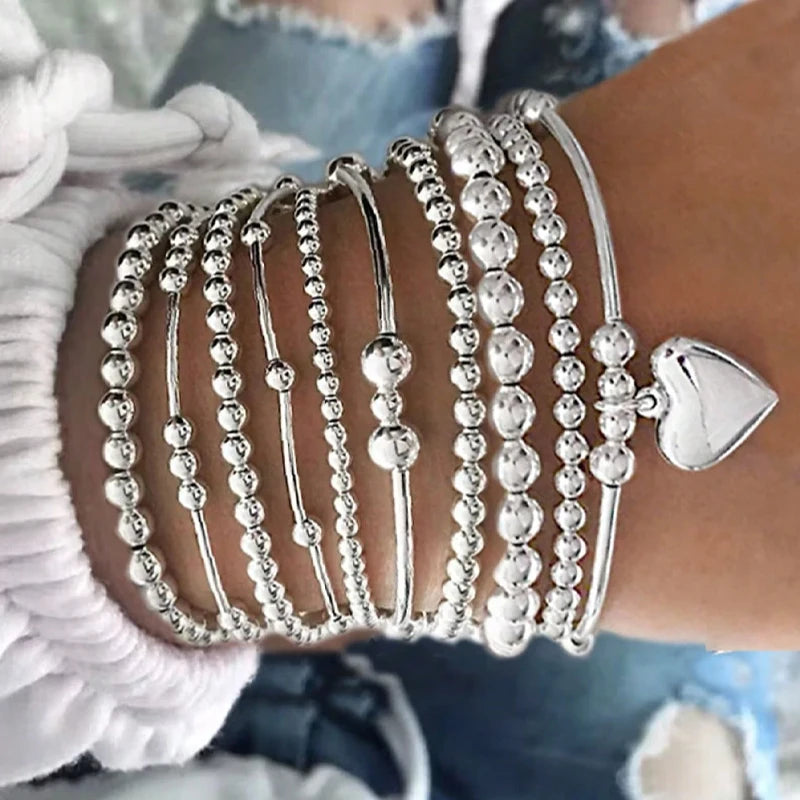 Bead Bracelet Set -