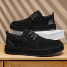 Men's Shoes Are Fashionable Brown Casual Shoes Made of Durable Suede Material Comfortable Walking Shoes Suitable for Daily Wear -