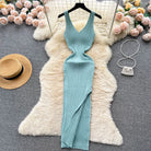 Knitted Dress Slim Fit -