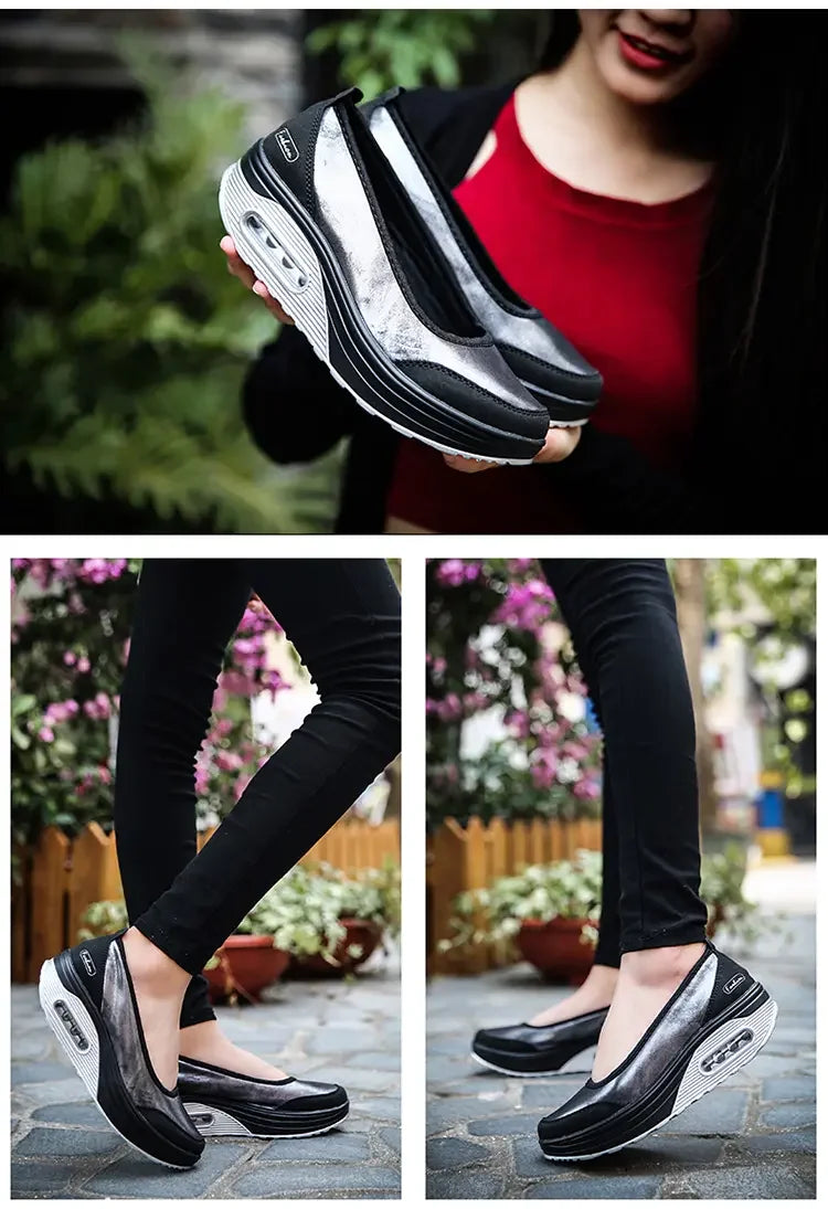 Shoes for Women Shoes 2025 New Flats Women Loafers Slip on Shoes Woman Tenis Feminino Casual Outdoors Plus Size Woman Sneakers -
