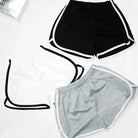 Stay comfortable and stylish with these elastic shorts for women. With a loose fit and quick-drying fabric, these shorts are perfect for active days or lounging at home. -