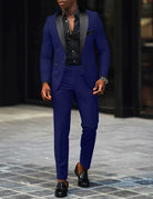 Men's Business Casual Two-piece suit -
