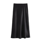 Elevate your wardrobe with this high-waisted satin skirt for women—perfect for adding a touch of elegance to any outfit! -