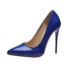 Women Shoes Red High Heels Sexy Pointed Toe 12cm Pumps Wedding Dress Shoes Nude Black Color Red Rubber Bottom High Heels -