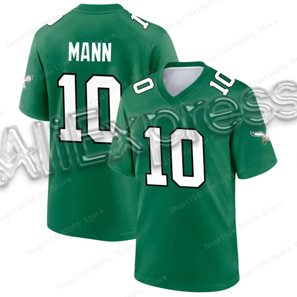 Philadelphia Eagles Game Jersey - Kelly Green -