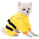 Keep your furry companions warm in the colder months with these thickened soft fleece dog and cat jumpsuits—perfect for cozy and stylish pet attire! -