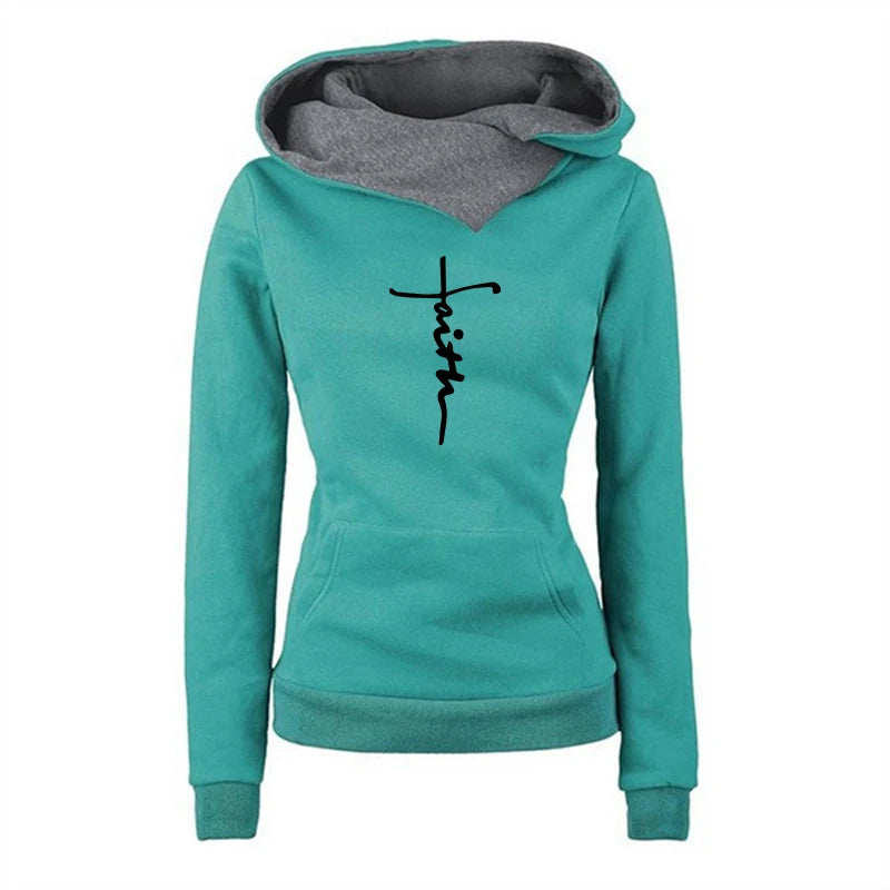 Stay cozy and stylish with these fashionable Christian-themed sweatshirts for women! -