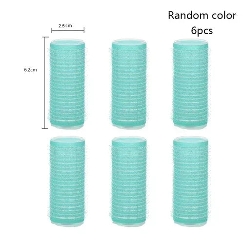Hair Rollers Self Grip Hook Hair Curlers Heatless Roller Salon Dressing Curlers Jumbo Size Sticky Hair Styling Tools -
