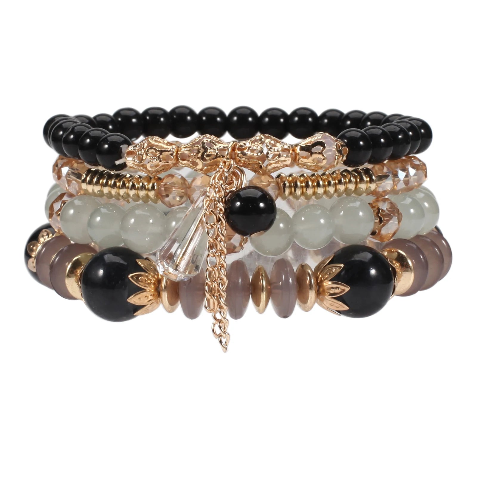 Stackable Bead Bracelets -