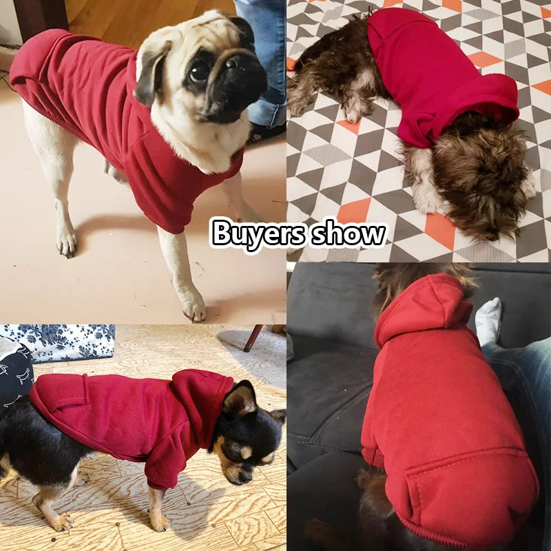 Fashion Pet Clothes For Dogs Coat Jackets Cotton Hoodies Dog Clothes Puppy Pet Overalls For Dogs Cat Clothing Pets Outfit S225 -