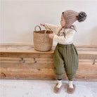 Children's Clothing From 2 To 7 Years Winter Kids Warm Cotton-Padded Trousers Baby Girls Thick Pants Toddler Boys Wear Clothes -