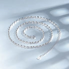 Sterling Silver Necklace Shiny -