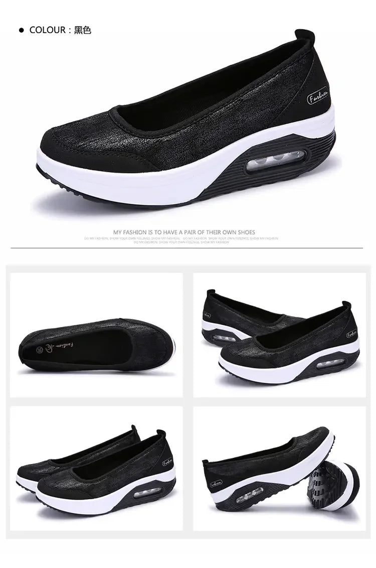 Shoes for Women Shoes 2025 New Flats Women Loafers Slip on Shoes Woman Tenis Feminino Casual Outdoors Plus Size Woman Sneakers -