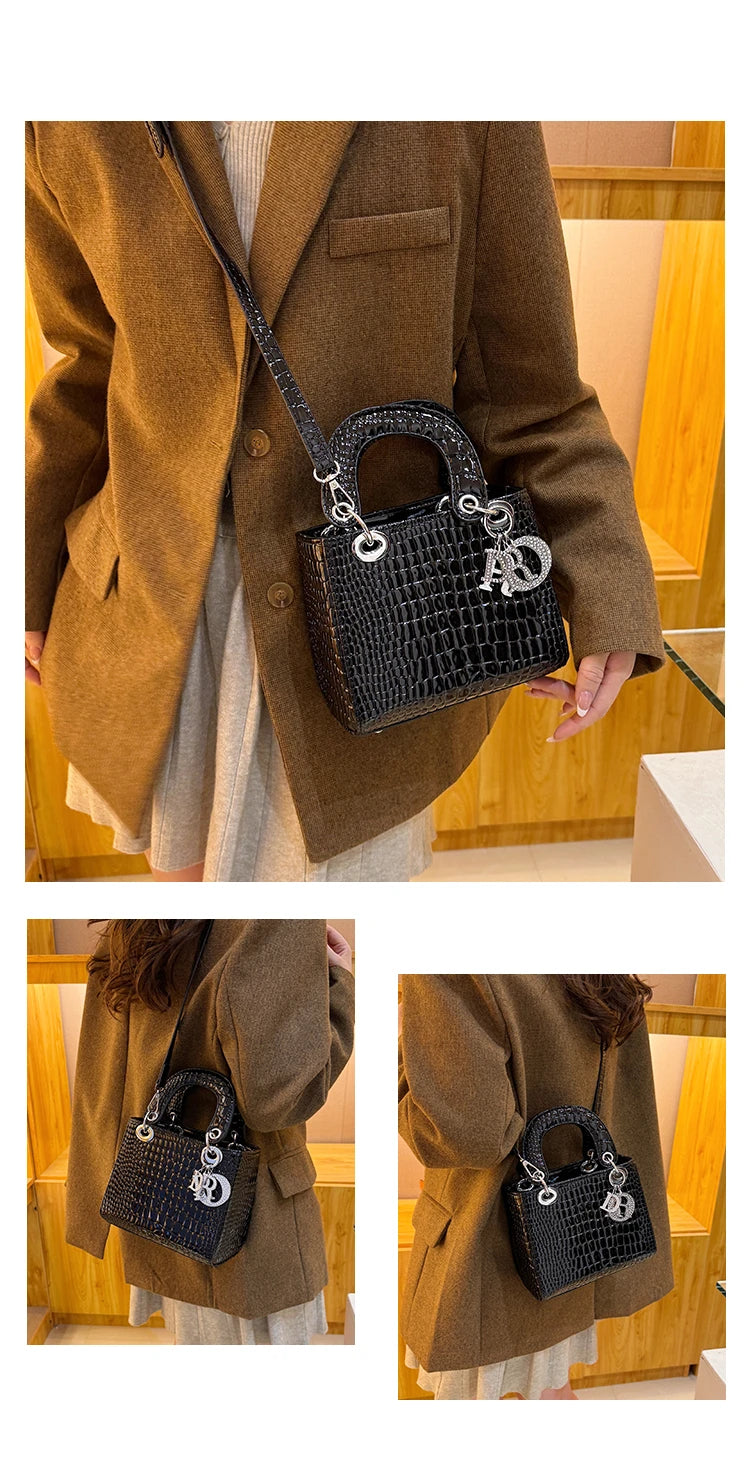 Make a style statement with this fashionable business tote bag designed for women. Featuring a touch of luxury, this bag is the perfect accessory to complement your professional look while adding a touch of elegance and sophistication. -