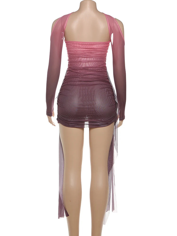 Dress+Shawl -