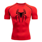 Men's Spider Print Compression Shirt -