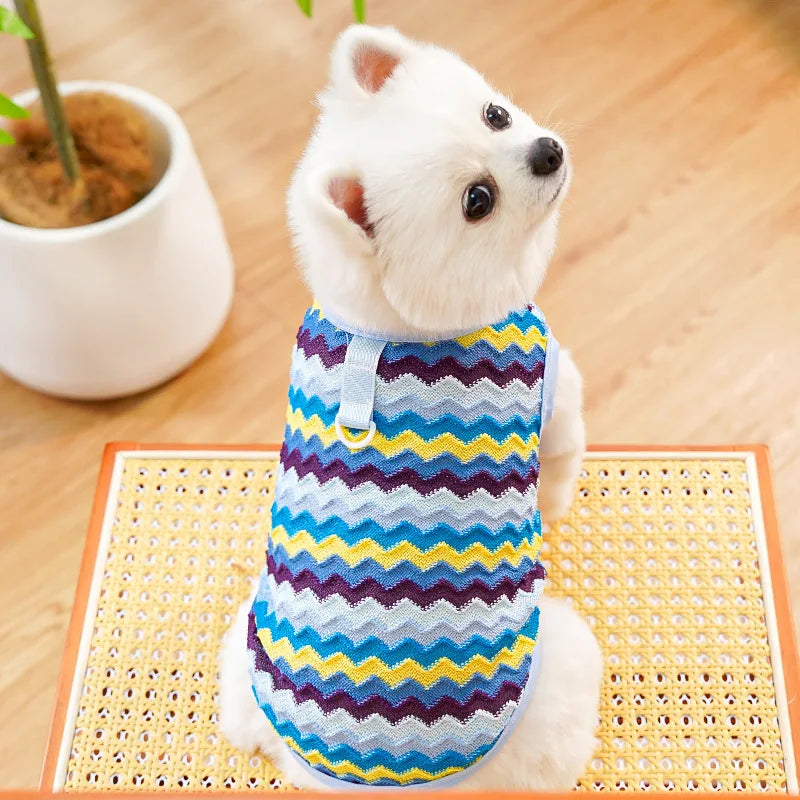 Keep your pets comfortable and stylish with these breathable and soft cat clothes—ideal for both cats and dogs to wear with ease and comfort! -