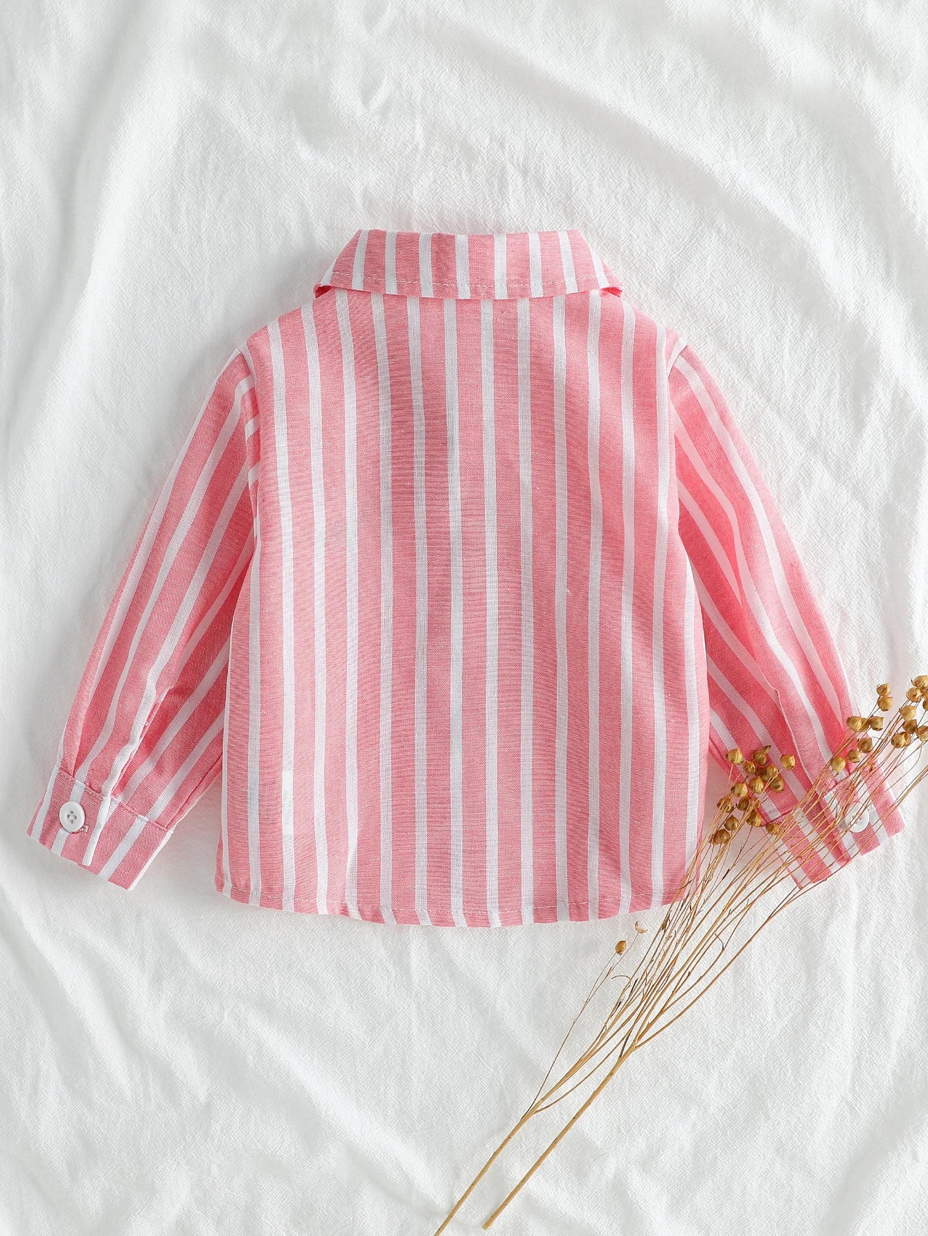 Spring Autumn Kids Baby Boys Clothes T-Shirt Toddler Striped Clothing Children Wears Infant Casual Blouse Clothes For 1-3Y -