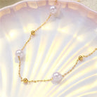 Simple Pearl Beads Necklace -
