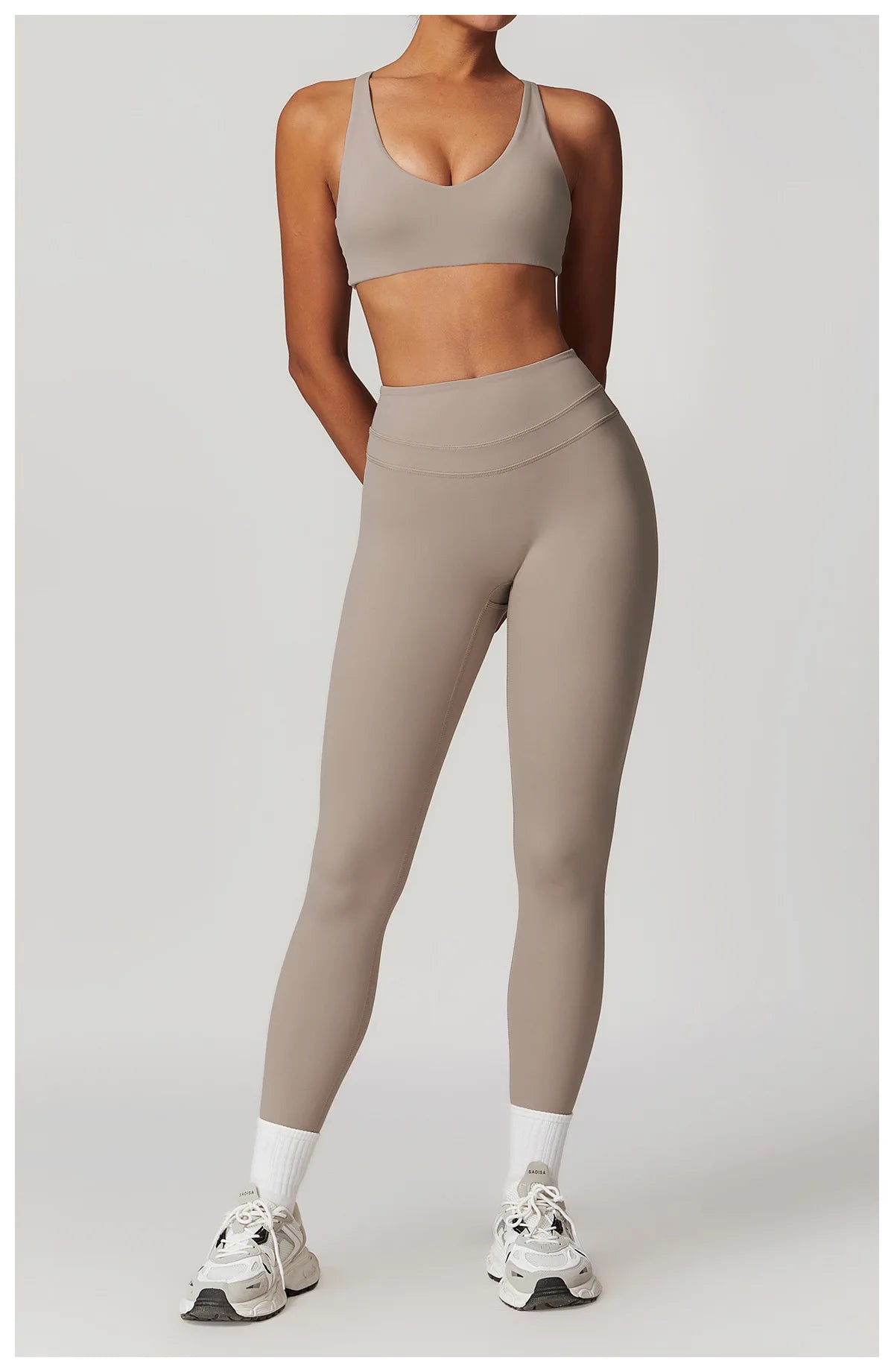 Yoga Leggings High Waist Sport Leggings Women's Running Workout Tights Gym Push Up Fitness Trousers -