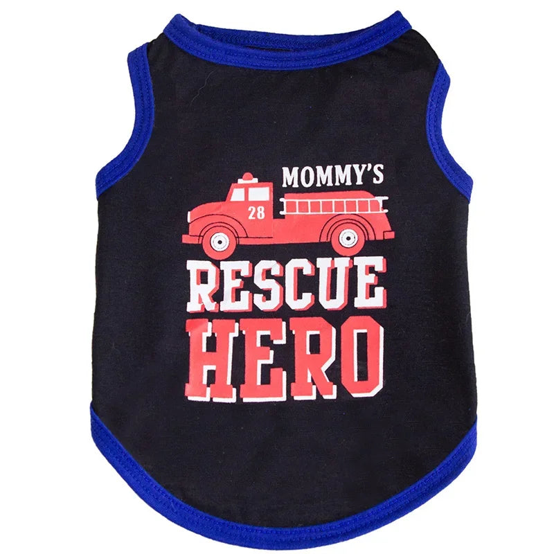 Small Dog & Cats T-shirts Pet Clothing -