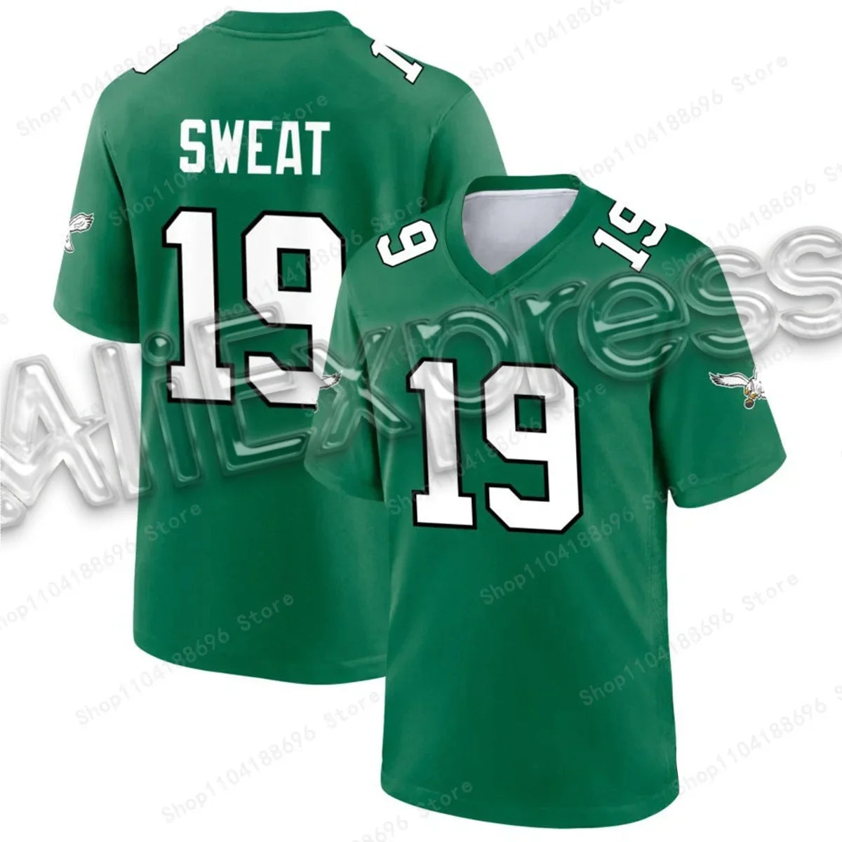 Philadelphia Eagles Game Jersey - Kelly Green -