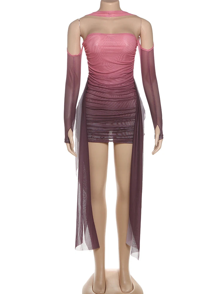 Dress+Shawl -