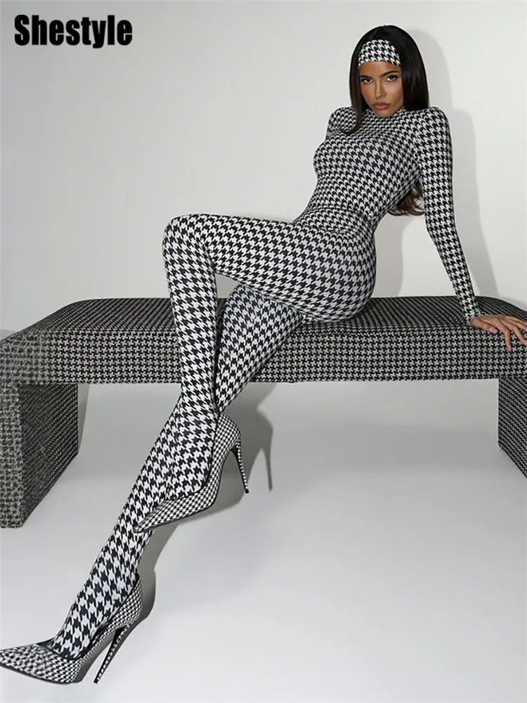 Plaid Jumpsuit for (Women) -