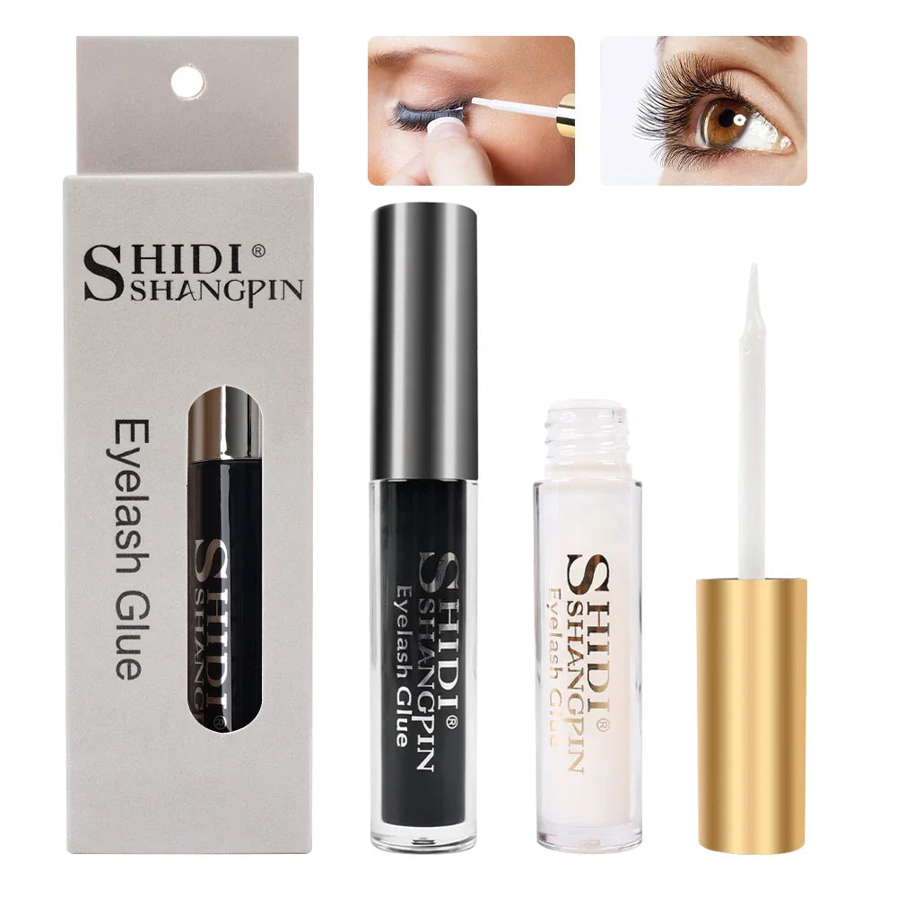 Professional Eyelash Glue Clear-white/Dark-black Waterproof False Eyelashes Makeup Adhesive Lash Lift Waterproof Cosmetics -