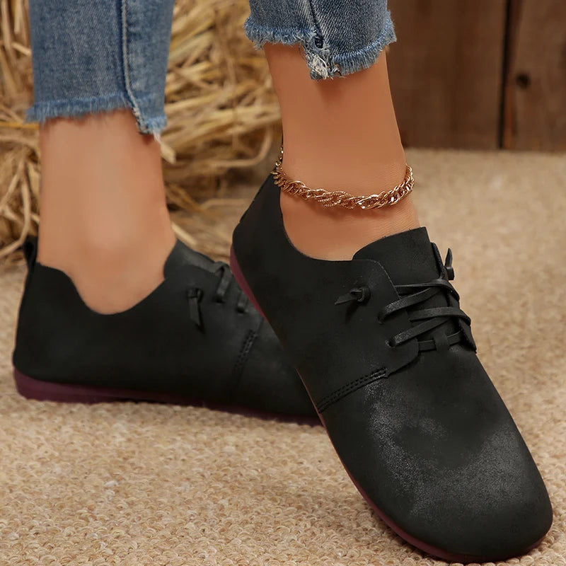 Woman Shoes Flat Heels Casual Shoes For Women's 2025 New Zapatos De Mujer Elegant Autumn Flats Women Footwear Casual Sneakers -