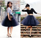 Add volume and elegance to your outfit with this knee-length underskirt—perfect for enhancing dresses and skirts for a fuller look! -