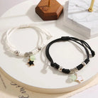 2PC Luminous Beads Star Couple Bracelet -