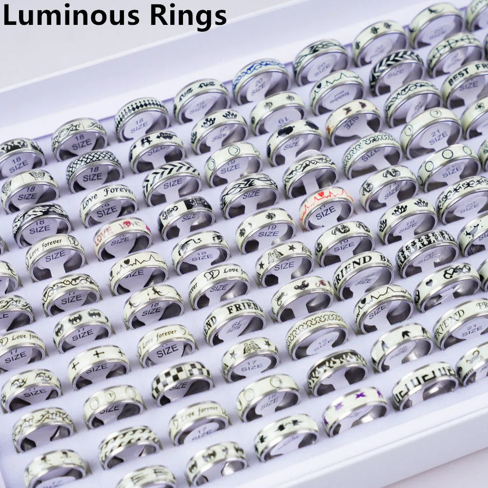10/20/30/50Pcs Classic Rings -