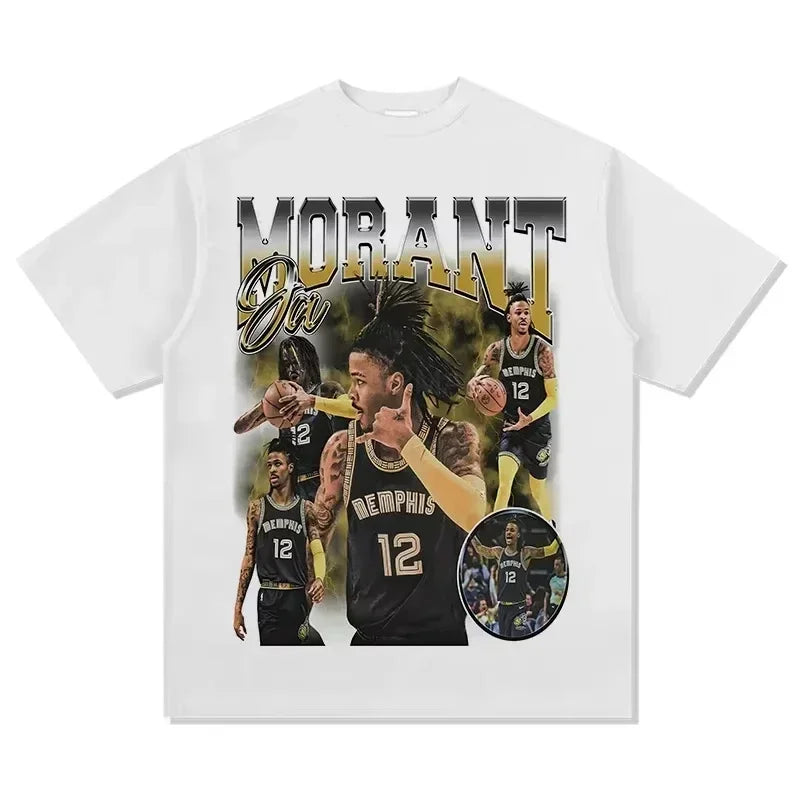 Ja Morant 12 Memphis T-Shirt -