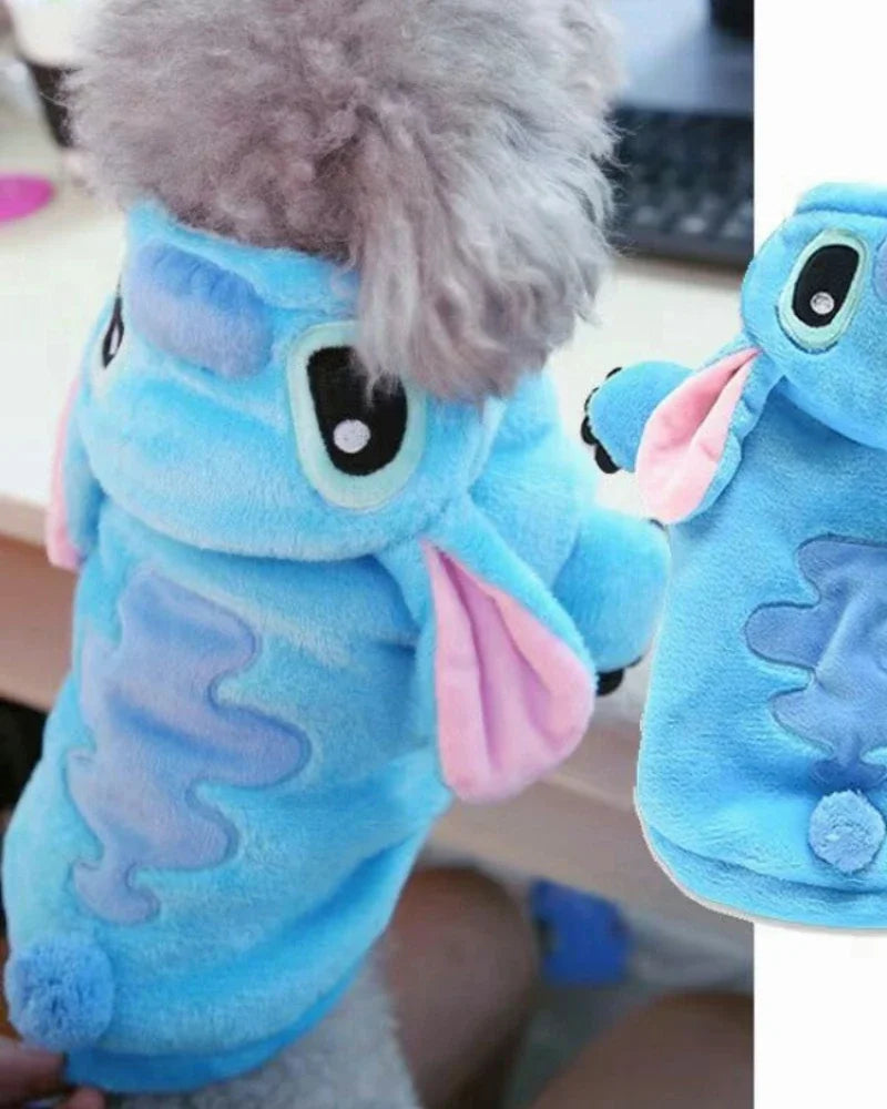 Transform your pet's look with this adorable winter flannel dress—perfect for adding a cute and stylish touch to your furry friend's wardrobe during the colder months! -