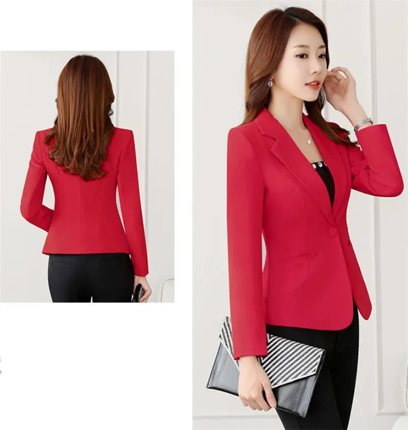 Elevate your wardrobe with this high-quality women's blazer jacket—crafted for style, comfort, and lasting elegance! -