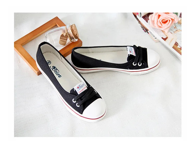 2023Sneakers Shoes for Women Zapatillas Mujer Solid Sapatilha Feminina Zapatilla Tenis Feminino Lace-up White Chaussures Plates -