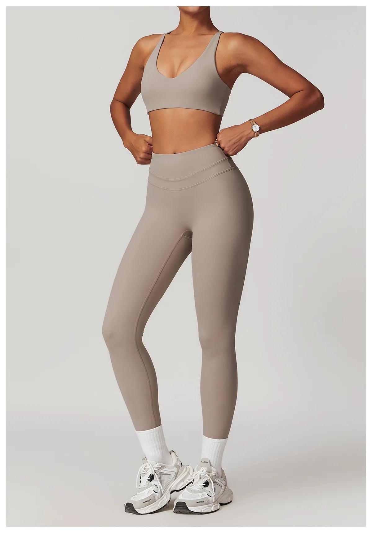 Yoga Leggings High Waist Sport Leggings Women's Running Workout Tights Gym Push Up Fitness Trousers -