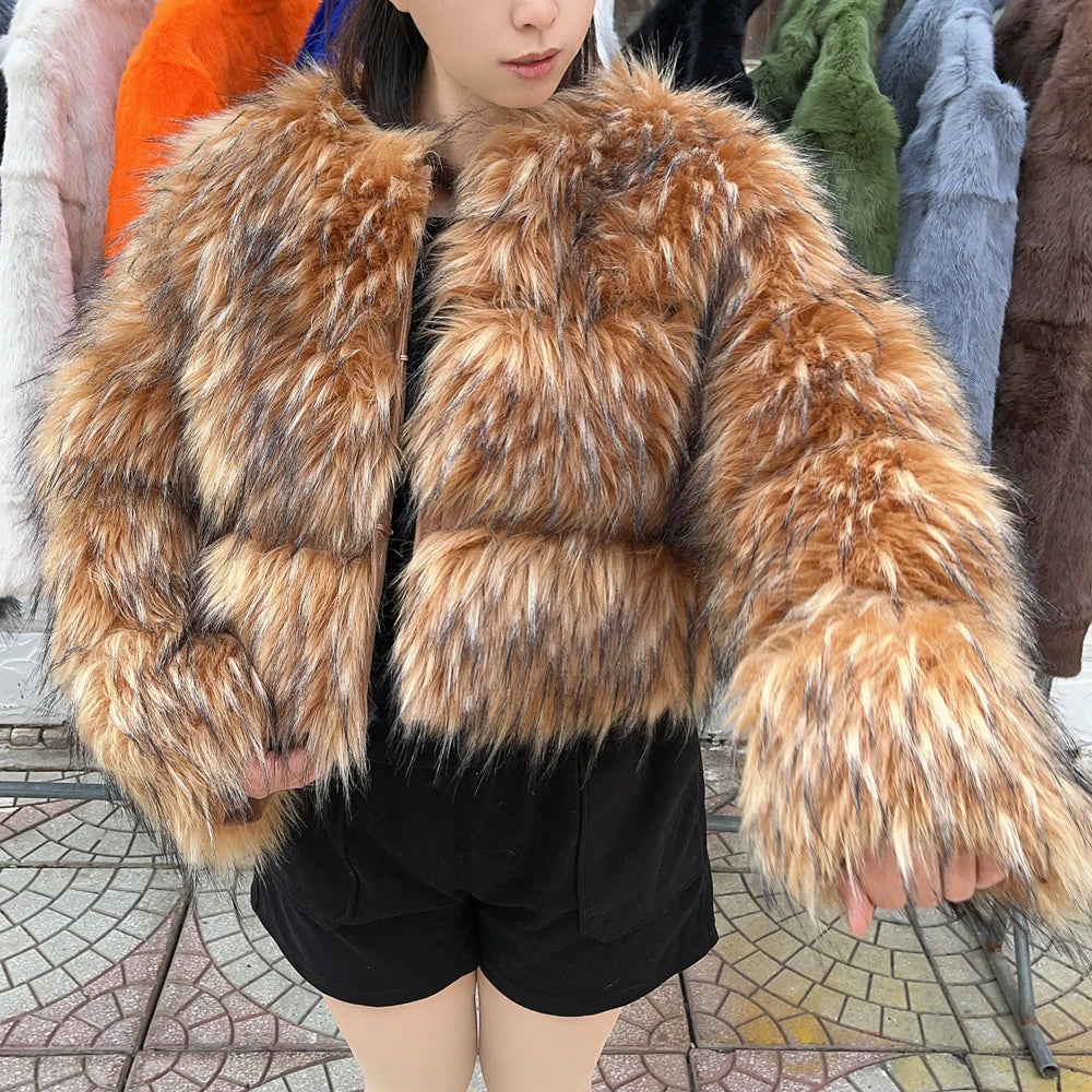 Fur Coat Women's Jacket -