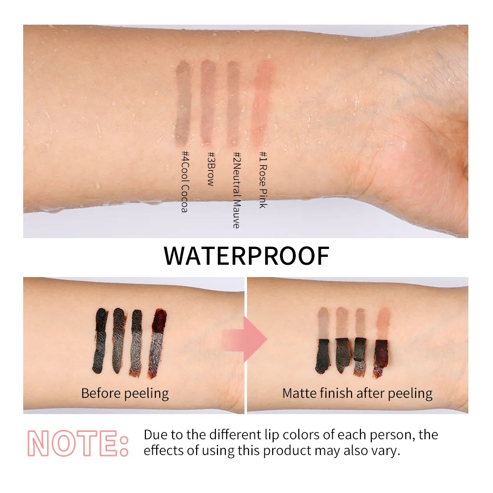 Enhance your look with this waterproof lip liner that also acts as a long-lasting lipgloss. Enjoy a precise application and a smudge-proof finish that stays in place throughout the day! -