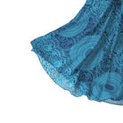 Bloom in style with this fashionable women's flower skirt—featuring an elastic waist for comfort and a beautiful flowy bottom, perfect for any outfit or costume! -