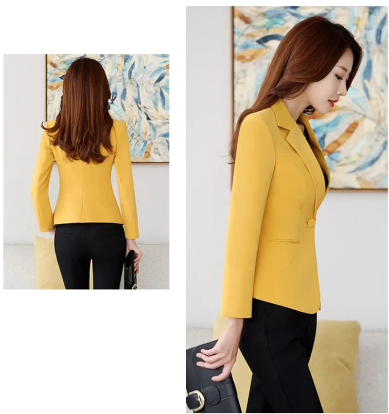 Elevate your wardrobe with this high-quality women's blazer jacket—crafted for style, comfort, and lasting elegance! -