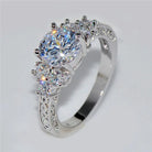 Exquisite Fashion Silver Color Engagement Rings -
