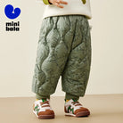 Keep your kids cozy and protected with these new style three-proof high-waisted warm down trousers—perfect for boys and girls on chilly days! -