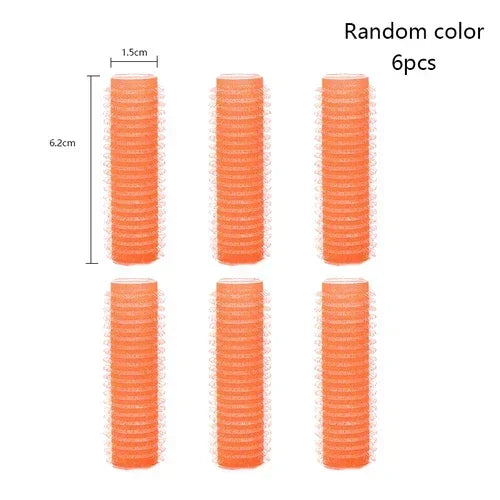 Hair Rollers Self Grip Hook Hair Curlers Heatless Roller Salon Dressing Curlers Jumbo Size Sticky Hair Styling Tools -