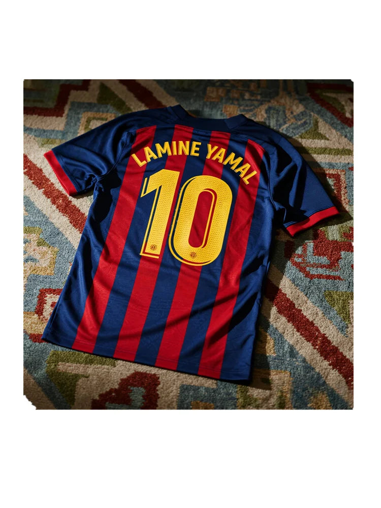 Lamine Yamal Soccer Jersey #10 -