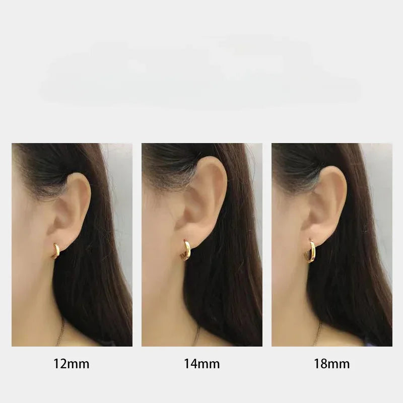 Hoop earrings -